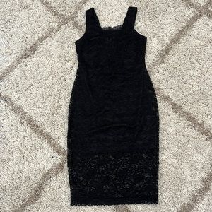 New! Black Lace Dress